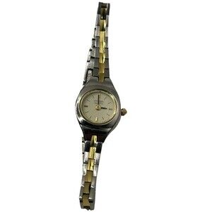 Citizen Quartz Women’s Watch Two Tone Silver Gold Vintage Small Dial Japan